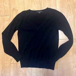 V-Neck Black Sweater